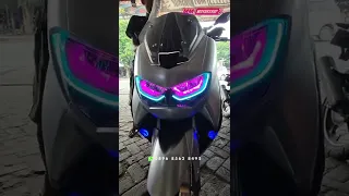 Lagi-Lagi bikin iri - Nmax New 2020 Lampu alis ice blur devil ungu