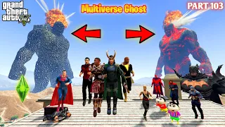 Multiverse Ghost Franklin Star God Can Kill Lava God Who Died in GTA5 #103