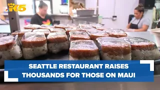 Marination restaurant in Seattle raises tens of thousands to support those impacted on Maui