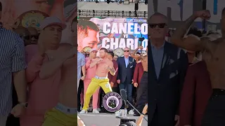 LAST FACE-OFF BEFORE CANELO AND JERMELL CHARLO MEET IN THE RING TOMORROW NIGHT!