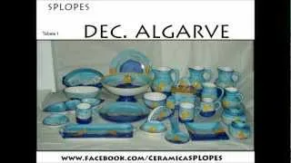 "Algarve" - Hand painted ceramic, ceramica pintada a mano #fRiikTV