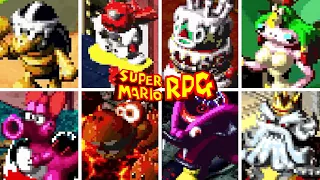 SUPER MARIO RPG - All Bosses + Secret Boss