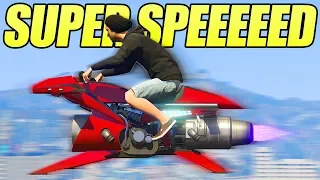 GTA 5 ONLINE NEW OPPRESSOR MK2 SUPER SPEED GLITCH! (Secrets, Glitches & Tricks)