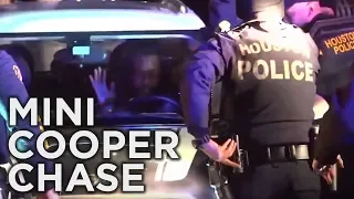 RAW: MINI Cooper Leads HPD on Wild Police Chase
