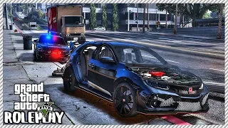 GTA 5 Roleplay - 'HUGE' Car Crash Police Chase | RedlineRP #628