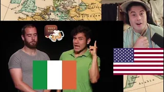 American Reacts Geography Now! Ireland