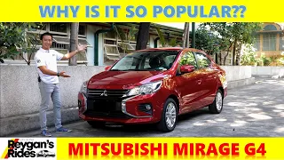 Here's Why The Mitsubishi Mirage is so Popular! [Car Review]