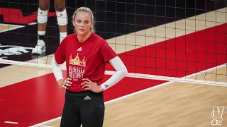 Nebraska Volleyball: Sights and sounds from practice part two