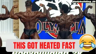 Breon Ansley and Chris Bumstead Fight On The Olympia Stage!