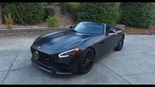 The Mercedes-AMG GT Roadster Stealth Edition - BATMOBILE STATUS for $150,000