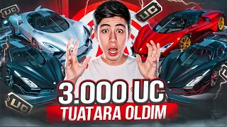 SHOK😱 3.000 UC TUATARA TUSHDI😱 1 YILLIK OMADIMNI ISHLATIB QO'YDIM😂 OMADLI OPEN KEYS🔥