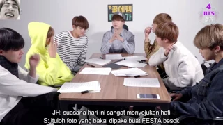 [INDO SUB] [BTS 꿀 FM 06.13] HAPPY BTS BIRTHDAY! '2017 BTS FESTA' #6