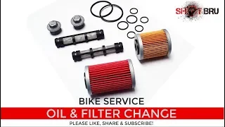 KTM 690 Enduro Service - Oil and Filter Change