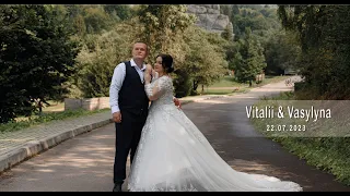Vitalii & Vasylyna | wedding 22.07.2023 | весільний кліп 4K