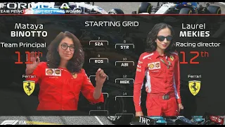 F1 2021 Team Principals Starting Grid BUT... They are FEMALE