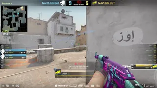 s1mple 1v3 clutch and quadro kill