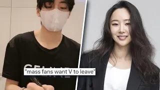 V REACTS To Min Hee Jin Taking Action on V's Plagiarism? "V LEAVE BTS" Trends? HYBE STOCK DROPS 10%