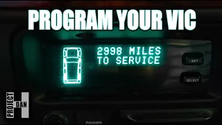 PROGRAM YOUR JEEP ZJ VIC - OIL INTERVALS, OIL RESET, DAYLIGHT SAVINGS CLOCK