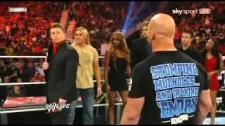 The Miz Interrupts Stone Cold 4.4.11