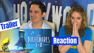 Little Nightmares 1 and 2 All Trailers Reaction