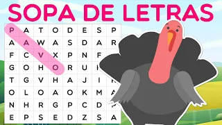 SOPA DE LETRAS | Juegos Visuales | Encuentra el NOMBRE en la Sopa de letras "LA GRANJA"