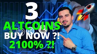 Top 3 Altcoins Ready To EXPLODE in October 2021🚀CRYPTO NOW 2100% !? BITCOIN FUTURES ETF!(WATCH NOW)😱