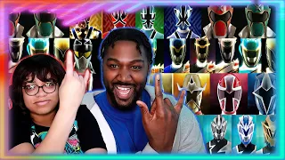 ALL OF EM | Every Power Rangers Morphs Reaction 1993 - 2021 #reaction