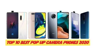 Top 10 Best POP UP Camera Phones 2020/2021 (Bezel-less Smartphones)