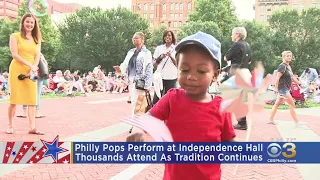 Philly Pops Perform At Independence Hall For 4th Of July Celebration