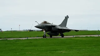 mix 3 ship typhoons/rafale launch RAF Lossiemouth 12/05/2023