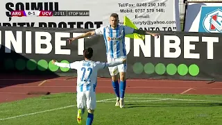 GOOOL! FC Argeș - Universitatea Craiova 0-1! Crețu apare surprinzător la finalizare și înscrie