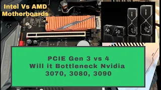 PCIE Gen 3 vs Gen 4 Motherboard Bottleneck Nvidia 3070, 3080, 3090?