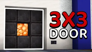 The BEST Piston Door In Minecraft!