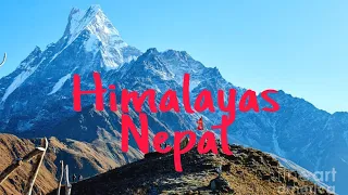 Himalayas Nepal || beautiful nature || Nepali folk song resham firiri 🇳🇵🇳🇵🇳🇵