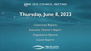 MAFMC Meeting: June 8, 2023