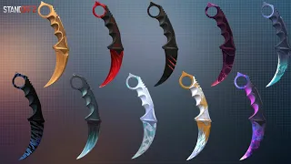 Standoff 2 - All Karambit Skins Showcase