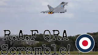 R.A.F QRA Scramble! ✈️🚀