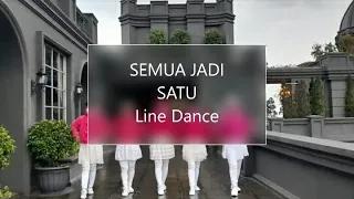 SEMUA JADI SATU ~ Line Dance (Demo by GeneFUN - INA) | Choreo by Atty R (ULD)