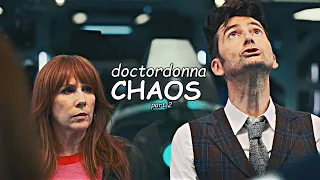 doctordonna being chaotic (doctor who: wild blue yonder)