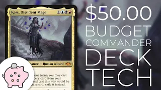 Kess, Dissident Mage | EDH Budget Deck Tech $50 | Combo | Magic the Gathering | Commander