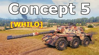 World of Tanks Concept No. 5 - 2 Kills 9,8K Damage