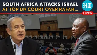 LIVE | South Africa Launches Blistering Attack On Israel Over Rafah Ground Op | Gaza War