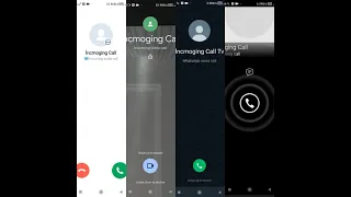 Xiaomi İmo Viber Whatsapp Duo İncmoging Call
