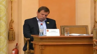 Главный одесский оппоблоковец уснул на сессии Одесского горсовета