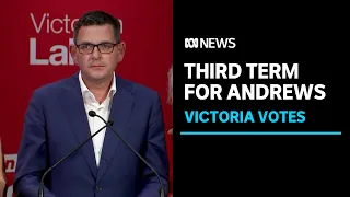 Premier Daniel Andrews secures historic third term, Matthew Guy resigns | ABC News