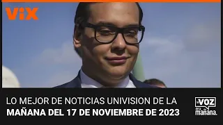 Lo mejor de Noticias Univision de la mañana | viernes 17 de noviembre de 2023