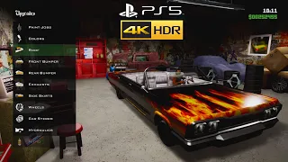 TUNING CARS and BLAZING NITRO on GTA: San Andreas – The Definitive Edition - Remastered 4K60FPS PS5