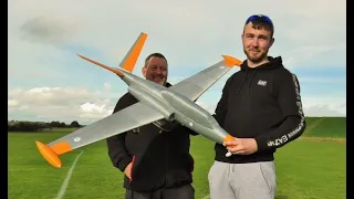 FOUGA CM,170 MAGISTER TRAINER - 3D PRINTED EDF - DAVE & DEANO AT BALDOCK - 2023