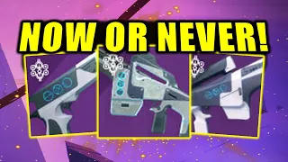 LAST CHANCE to get these Amazing Weapons before they're GONE...