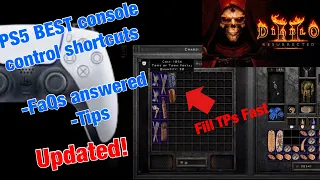 Diablo 2 Resurrected - PS5 - BEST console controls, shortcuts, tips and FAQs